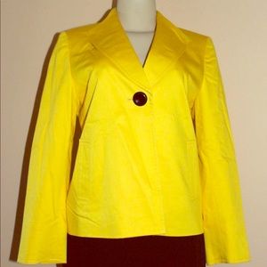 Kasper Yellow Woman’s Blazer